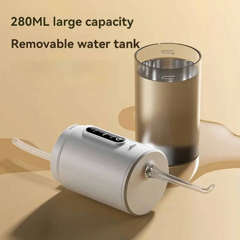 Электрический ирригатор для полости рта, портативная ирригатор для зубов, водонепроницаемый ирригатор для полости рта, 3 режима, персонализированная чистка зубов