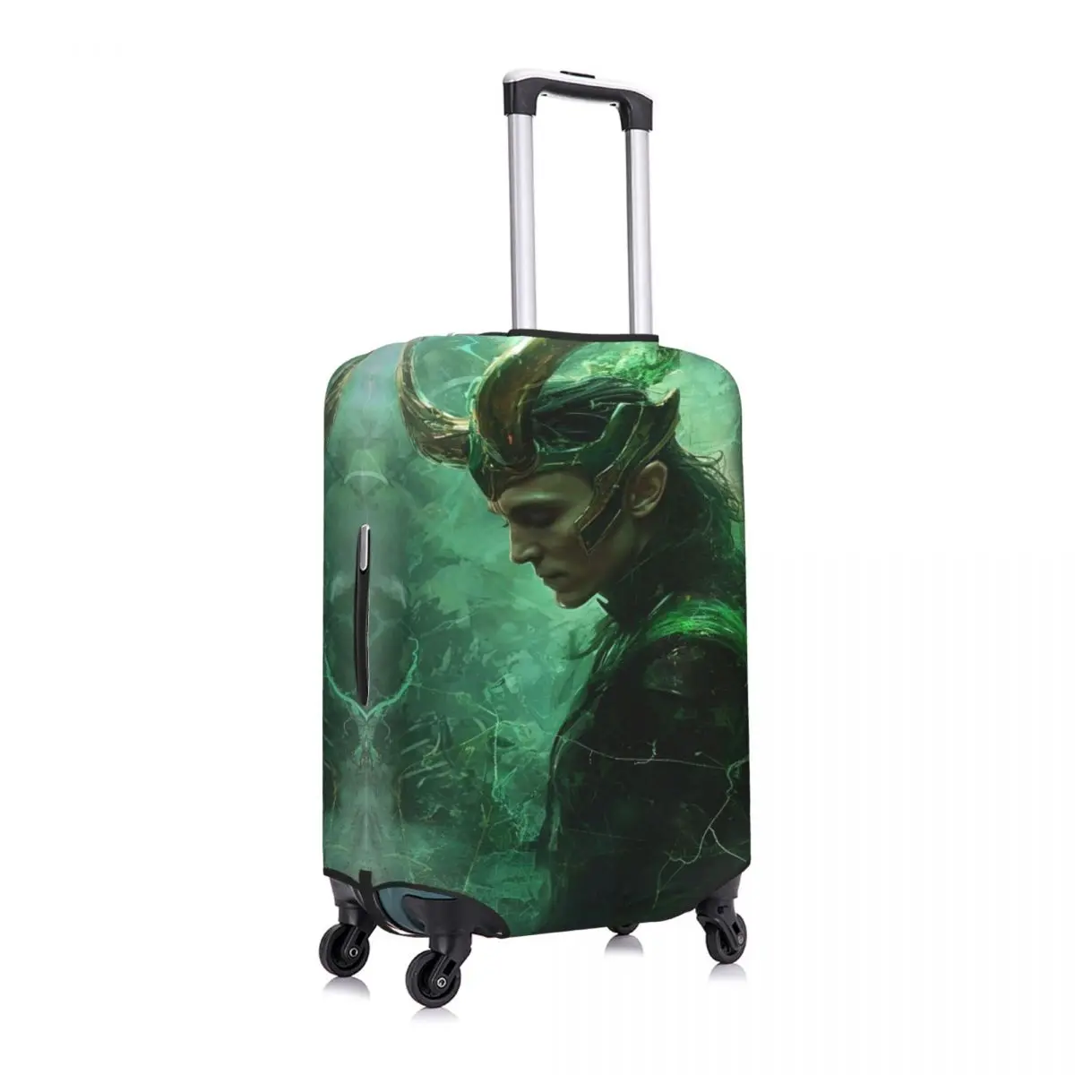 Capa elástica para mala de filme Loki personalizada, capas protetoras para bagagem de 18 a 32 polegadas