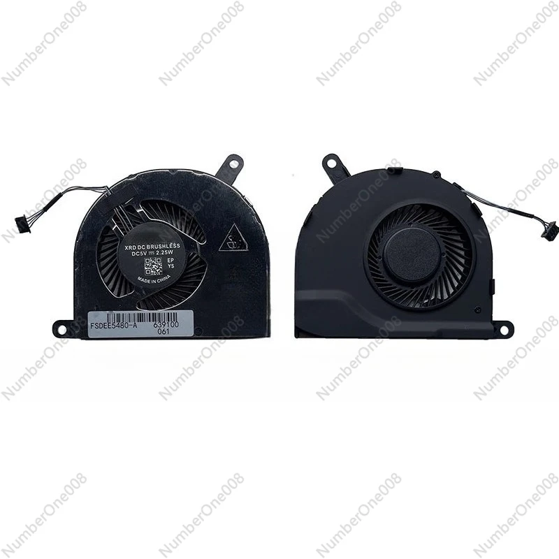 

FORNew Original laptop cooling fan For latitude E5480 E5490 E5491 E5495 fan 0P5F39 0NV7FD E G50050S1-CB20-S9A EG50060S1-C34