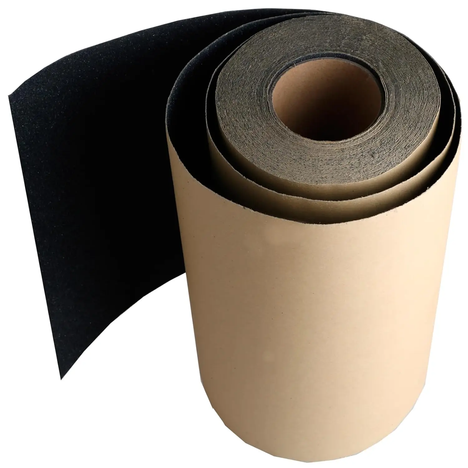 

11x60ft Black Skateboard Grip Tape Roll, Bubble-Free Waterproof Anti-Slip Sandpaper for Scooters Longboards Stairs