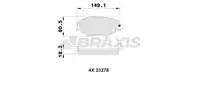 Store code: AB0029 for brake pad MONDEO III 0007 JAGUAR X TYPE