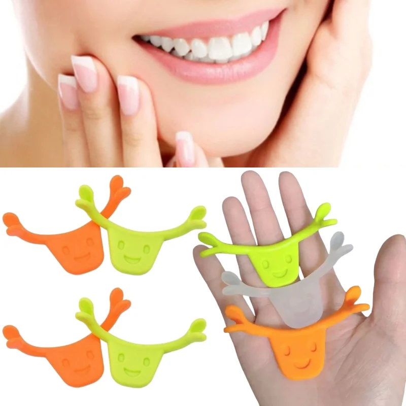 مدرب شخصي للوجه من السيليكون لتمرين الفم لتمدد العضلات، أداة تدريب الوجه والعناية ببشرة الوجه