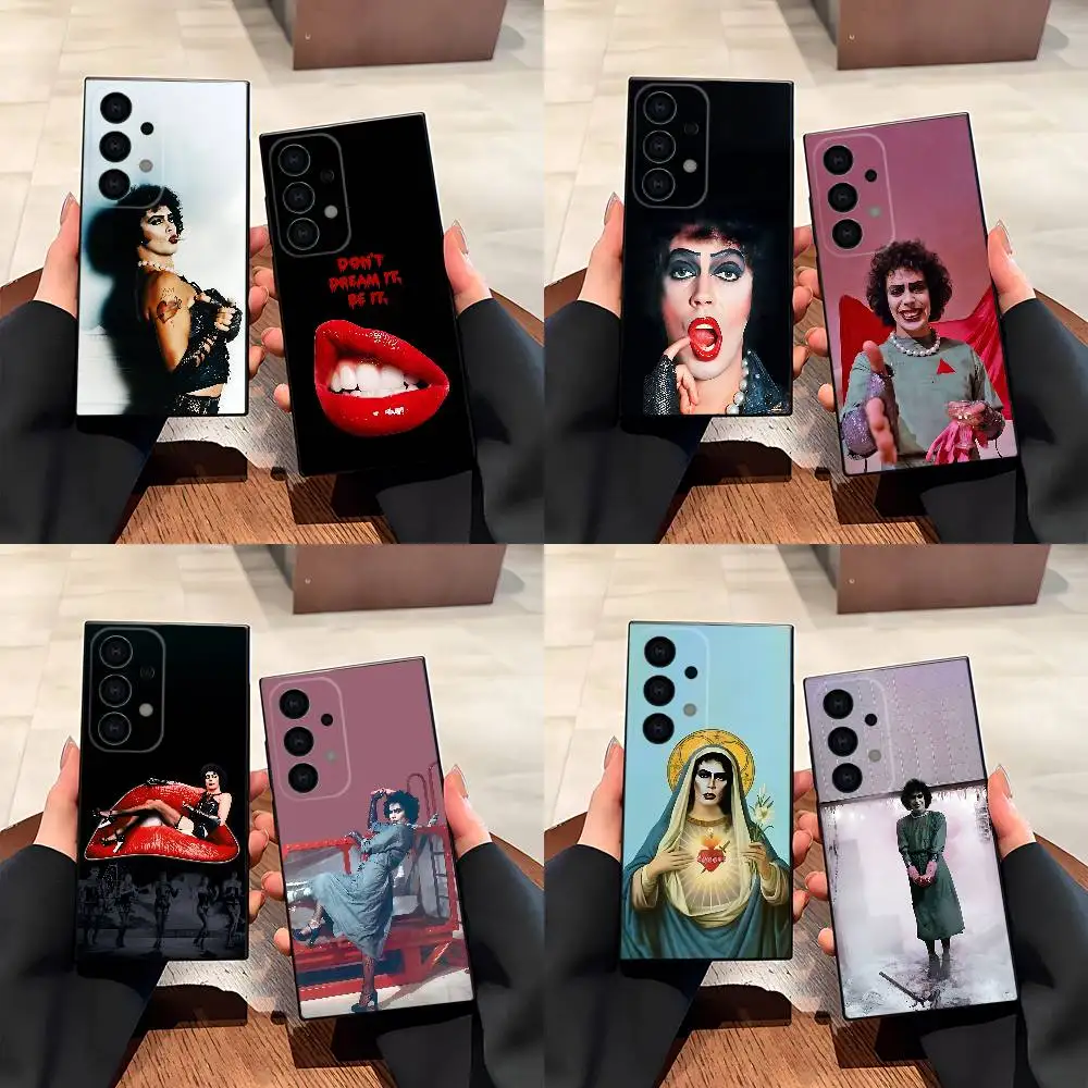 R-Rocky Horror P-Picture Show Phone Case For Samsung S 26,25,24,23,22,30,21,10,9,Ultra,Plus,Lite,FE,4,5G Black Soft Case