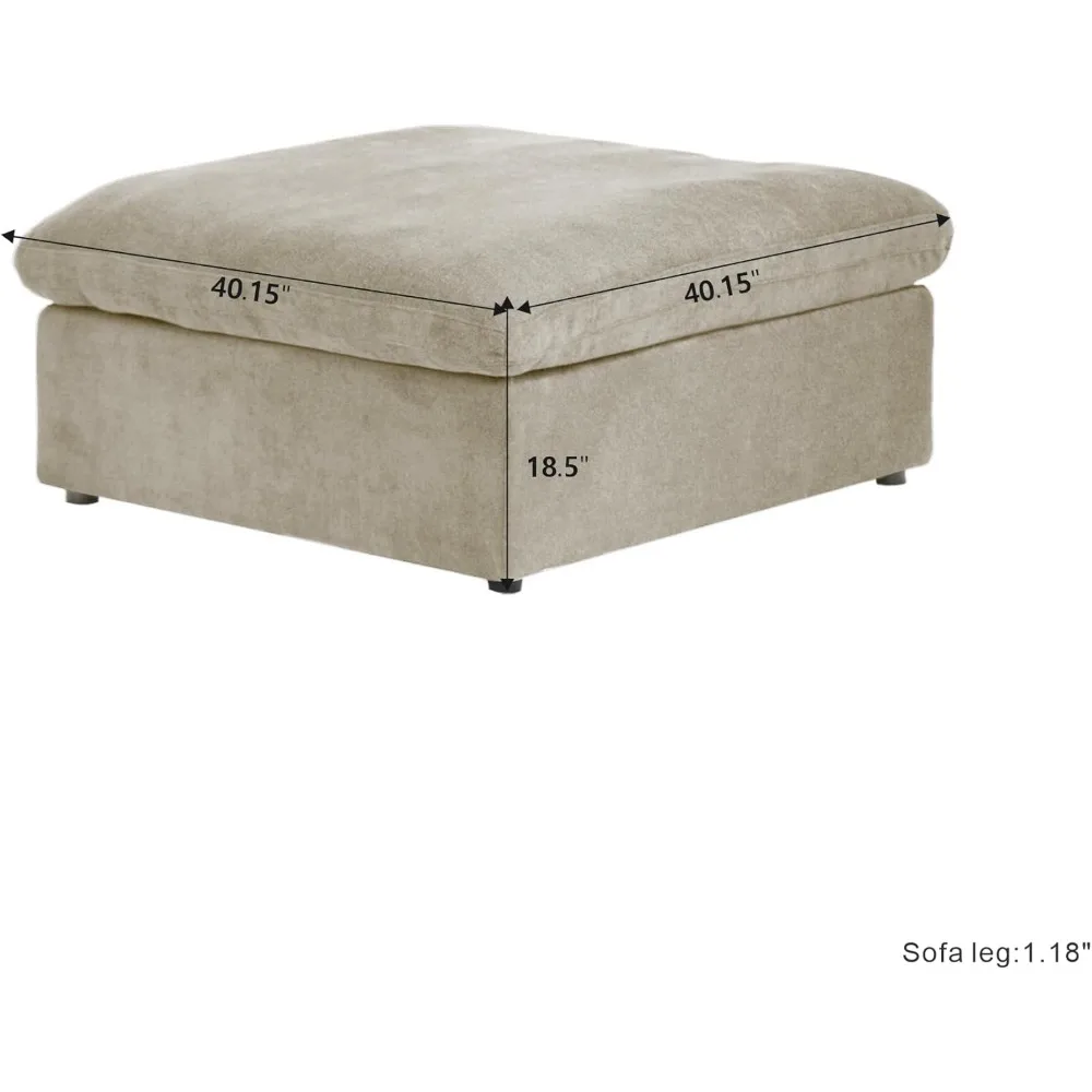 Modułowa sofa modułowa do nowoczesnych przestrzeni mieszkalnych: minimalistyczny zestaw kanap do domu i biura.
