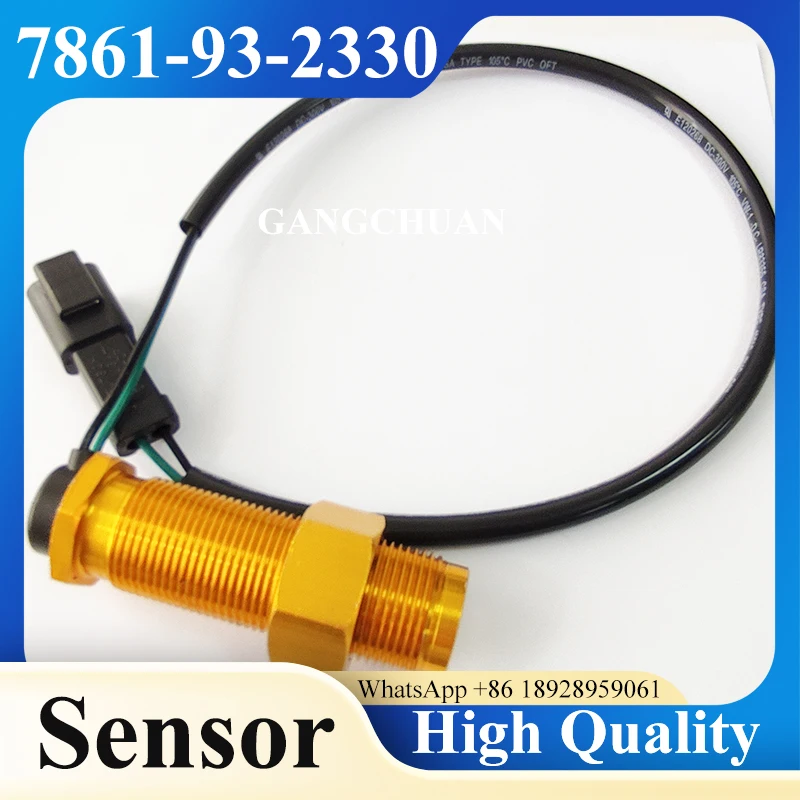 7861-93-2330 7861932330   Sensor de velocidad de revolución para excavadora Komatsu PC PC200-7 PC210-7 PC220-7