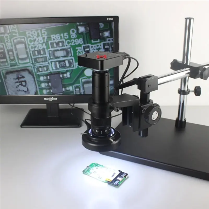 B29C-Industry Video Microscope Camera Objective Lens C-MOUNT Objective Lens Adjustable Focus Objective Lens