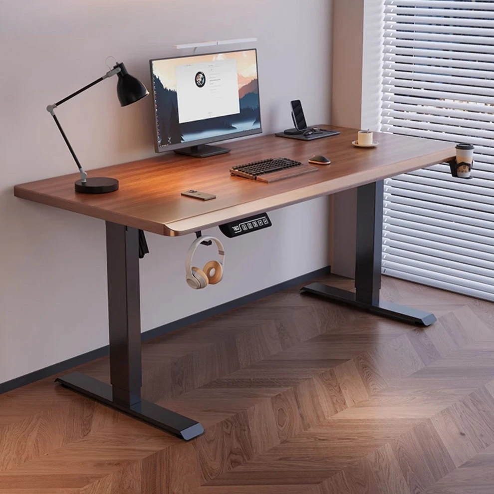 Electric lifting table, computer table and chair set, home office desk, e-sports table, workbench table, table can lift and lowe