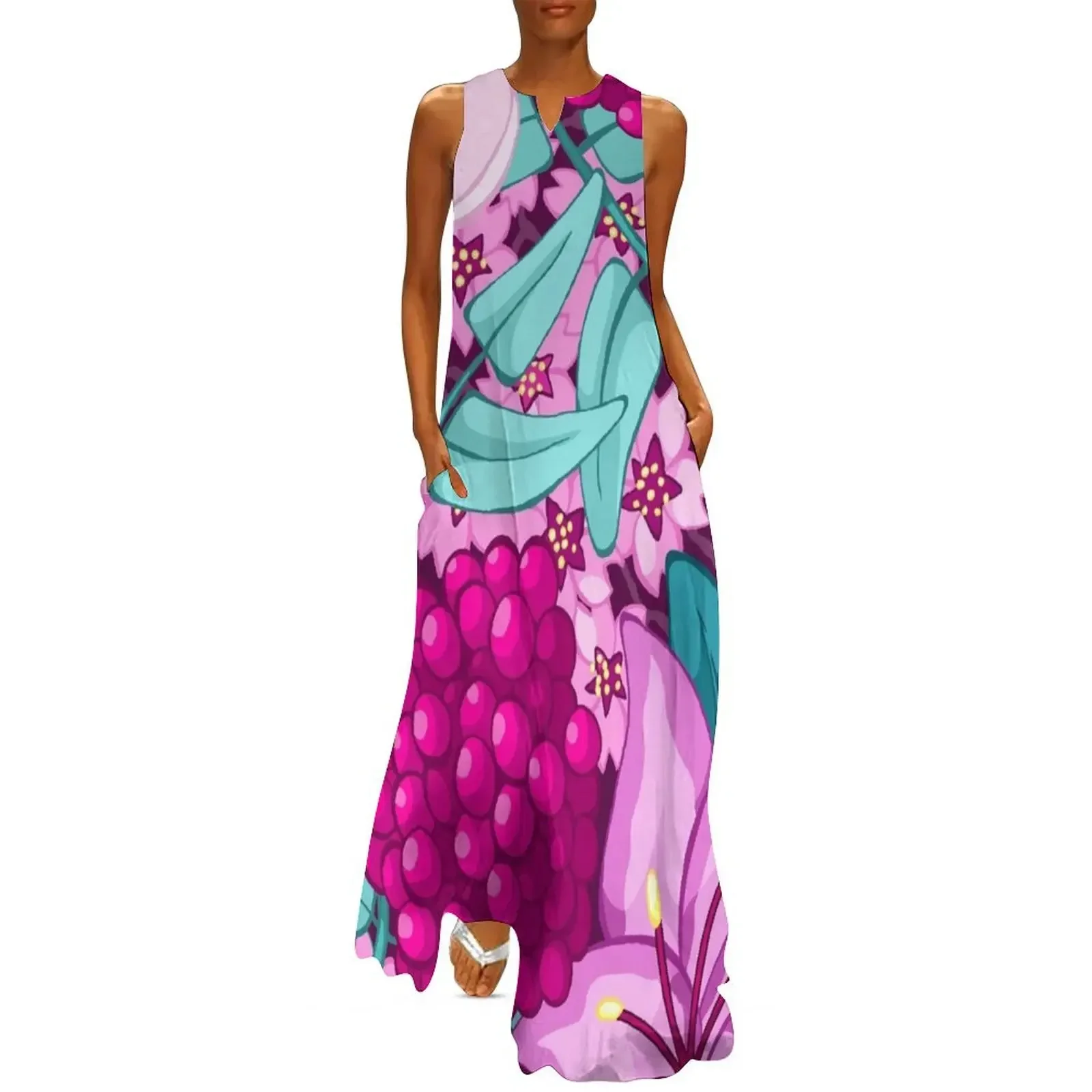 

Feminine Florals Long Dress women dresses Woman clothes prom dress 2025 Dress