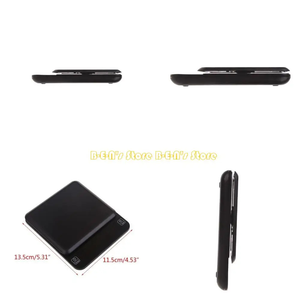 

Цифровые кухонные весы Y1AD, весы 3 кг/0,1 г, перезаряжаемые через USB/батарейку