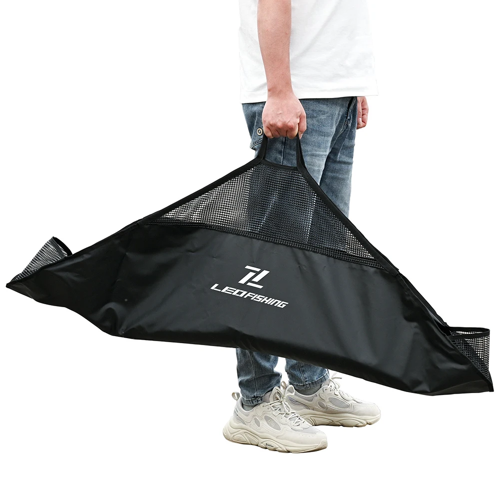 Fishing Experience Fishing Sling Bag Travel Unhooking Mat 120cm Diagonally Fish Handling Solution Portable Fish Mat