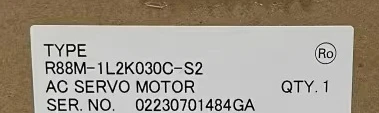 

2026 new R88M-1L2K030C-S2 Or servo motor, brand new original genuine