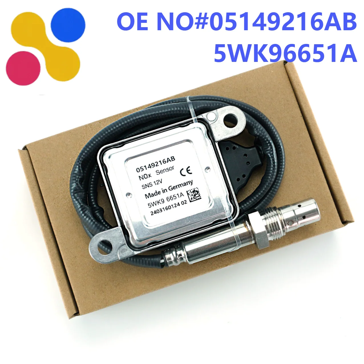 

5WK96651A 05149216AB Новый азотно-кислородный датчик 12 В Высококачественный датчик NOx для CHRYSLER для Dodge Ram 3500 4500 5500 5,7 л 6,7 л