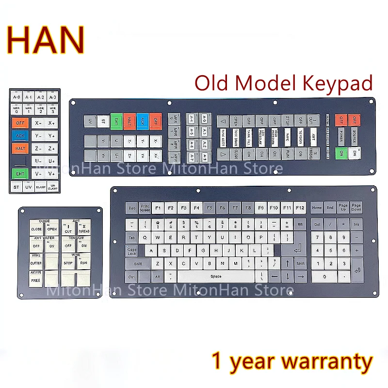 

New For Sodick AQ400LS AG400L AD360 AQ360LXS Membrane Keyboard Film Button Sodic Keypad（ Old type）