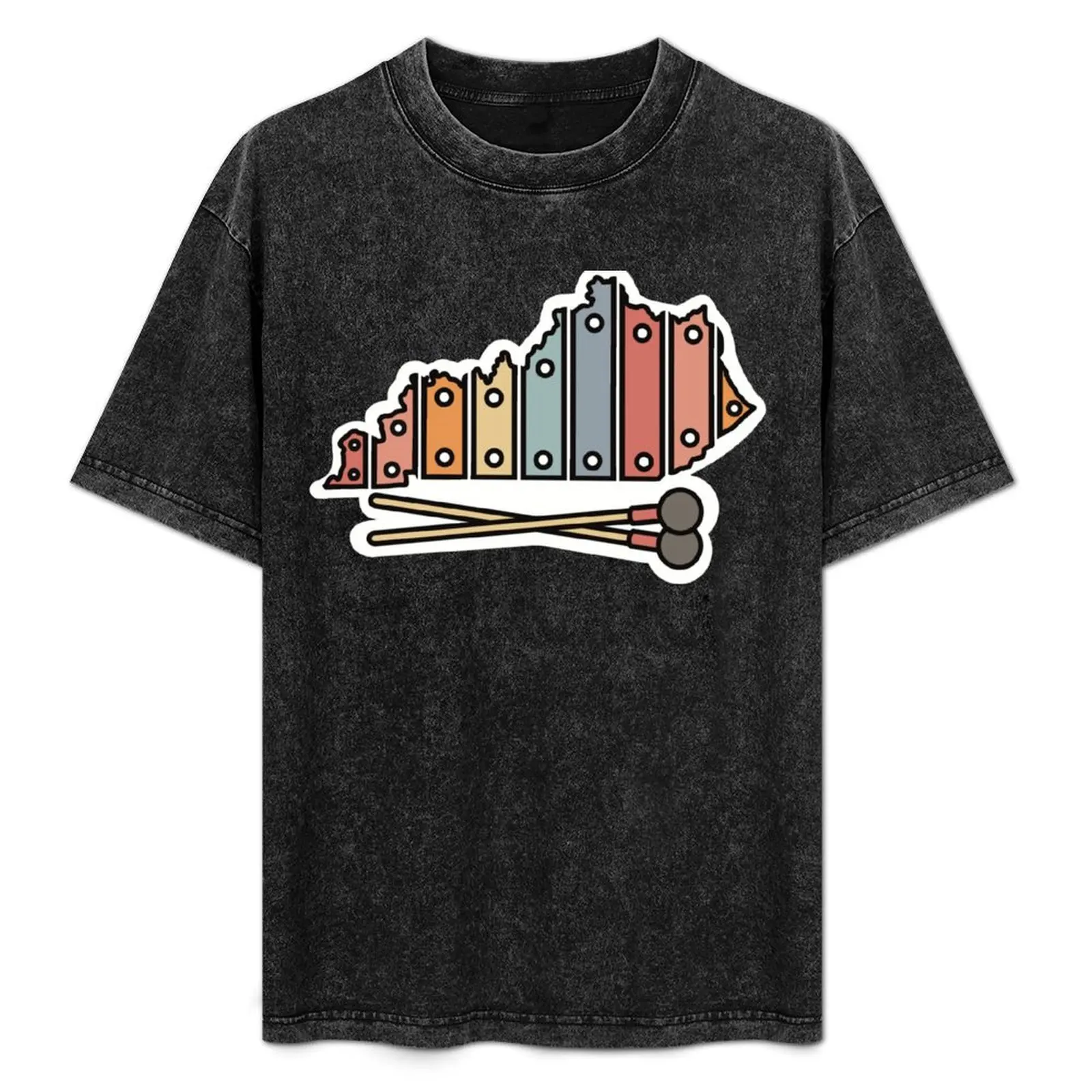 

Boho Xylophone Kentucky T-Shirt Plus Size Everyday Tee Shirt