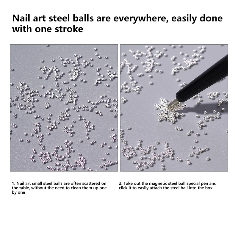 1 pz Cat Eye Magnete per unghie Penna magnetica 11 cm Aspirazione Sfera in acciaio Magnete Penna Strumenti per nail art Cat Eye Gel Smalto per unghie Bastone magnetico