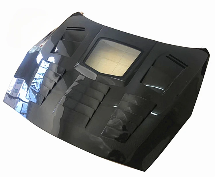 High quality 3K Transparent style carbon fiber hood for Nissan GTR R35 Engine hood cover body kit