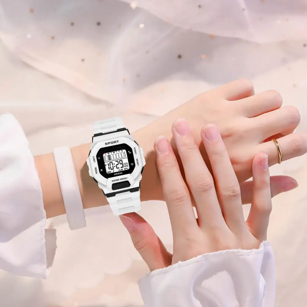 Electronic Watch Multifunctional Accurate Precise Time Digital Display Student Watch   Kids Digital Watch  Electronic Products