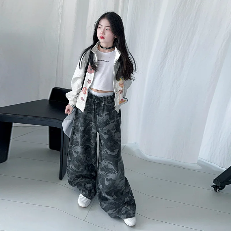 traje-de-dos-piezas-para-ninas-abrigo-coreano-de-otono-con-estampado-de-dibujos-animados-y-cremallera-pantalon-de-pierna-ancha-con-cintura-elastica