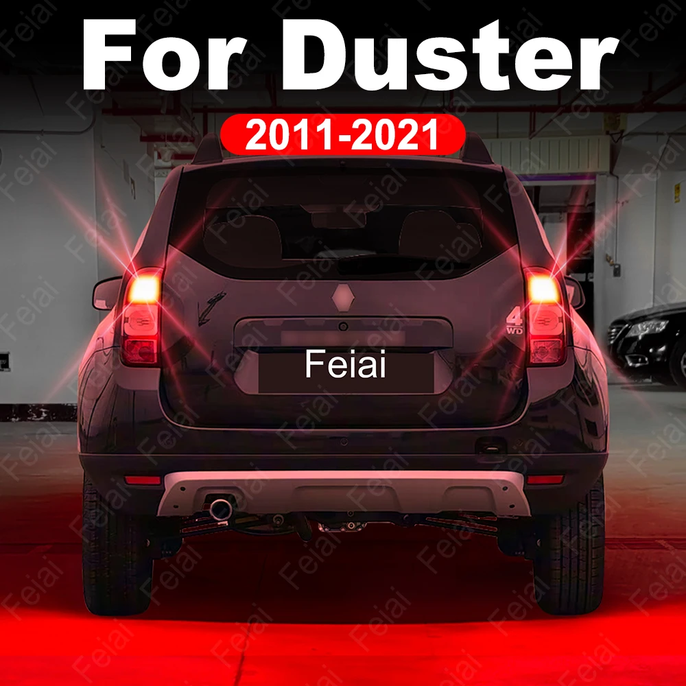 LED Strobe Brake Light Bulb For Renault Duster 2011 2012 2013 2014 2015 2016 2017 2018 2019 2020 2021 Accessories LED Stop Light