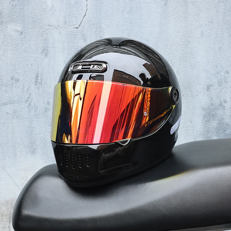 

Motorcycle helmets for men and women, retro full helmets, personalized motorcycles, cruising all year round