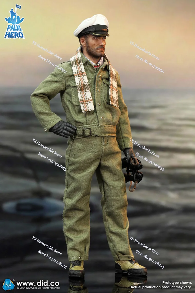 DID XD80026 1/12 Army Green Cloth Captain Heinrich Lehmann mobile Action Figure Mini telescopio accessorio 6 "Set completo soldato