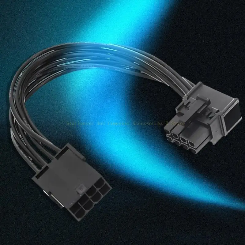 Graphics Card Elbow Cable PCIE 8pin Cable, Graphics Card Connection Left And Right Bends Chassis Cable
