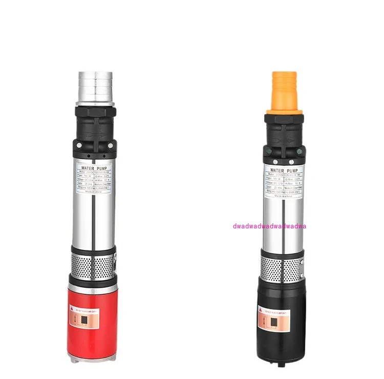 Солнечный насос, 2 дюйма, 3-дюймовый цилиндр, 12 В, 24 В, 36 В, 48 В, 60 В, высокий подъем, большой расход, насос постоянного тока, солнечный насос Солнечный насос, 2 дюйма, 3-дюймовый цилиндр, 12 В, 24 В, 36 В, 48 В, 60 В, высокий подъем, большой расход, насос постоянного тока, солнечный насос