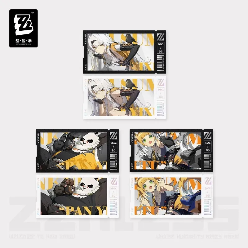 

Official miHoYo Zenless Zone Zero Art Series Collectible Card Set Yunkui Summit Game Merchandise Anime
