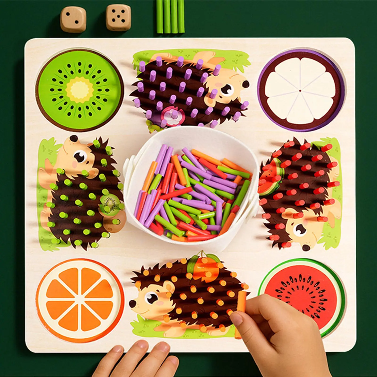 การเรียงลําดับสีของเล่นที่มีสีสัน Sticks สีเกมจับคู่พัฒนาการคณิตศาสตร์ของเล่นเพื่อการศึกษา Sensory ของเล่นสําหรับเด็กของขวัญเด็ก