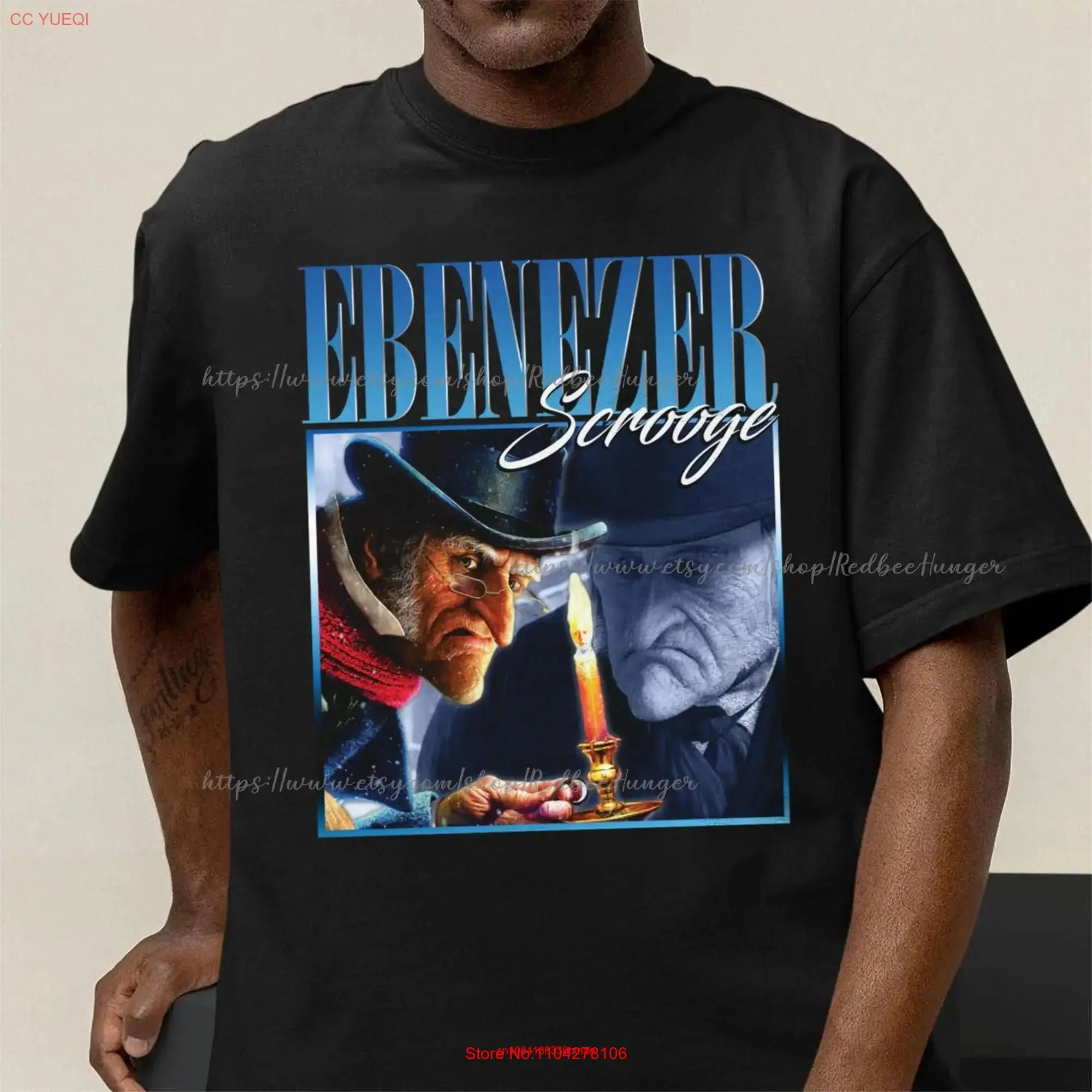 Ebenezer Scrooge Christmas T Shirt Merry SweaT Movie Character Xmas s A Carol long or short sleeves