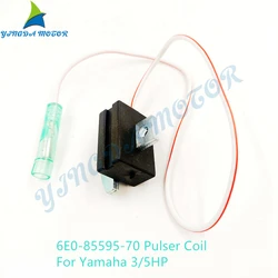 Boat Engine Pulser Coil 6E0-85592-70 6L5-85592-M0 and 6E0-85595-70 6L5-85595-M0 for Yamaha Outboard Motor 3HP 4HP 5HP 2-Stroke