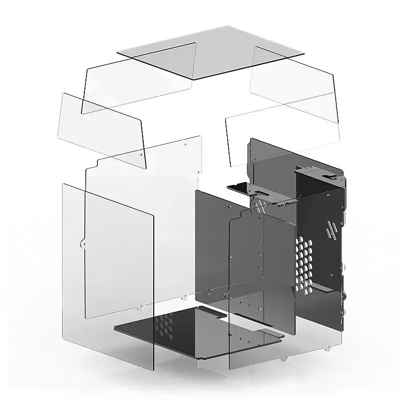 Imagem -04 - Kit Painel de Gabinete da Impressora 3d Voron 2.4 Kit Painel Acrílico 250 mm 300 mm 350 mm Conjunto