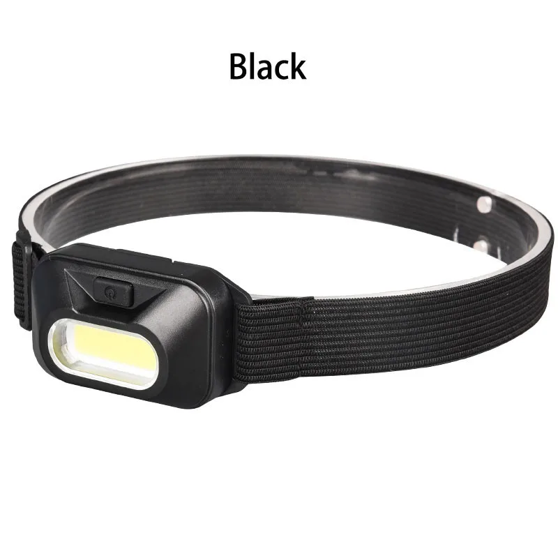 Mini COB LED Headlamp hoofdlamp frontal Head Torch flashlight Headlight high power Camping Fishing Light Lamp  Lantern AAA