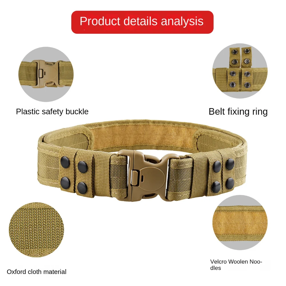 Herramienta de pesca, cinturón de liberación rápida para hombre, cinturón de lona transpirable ajustable, 130cm, cinturón colorido para el Cuerpo de Marines, herramientas de senderismo