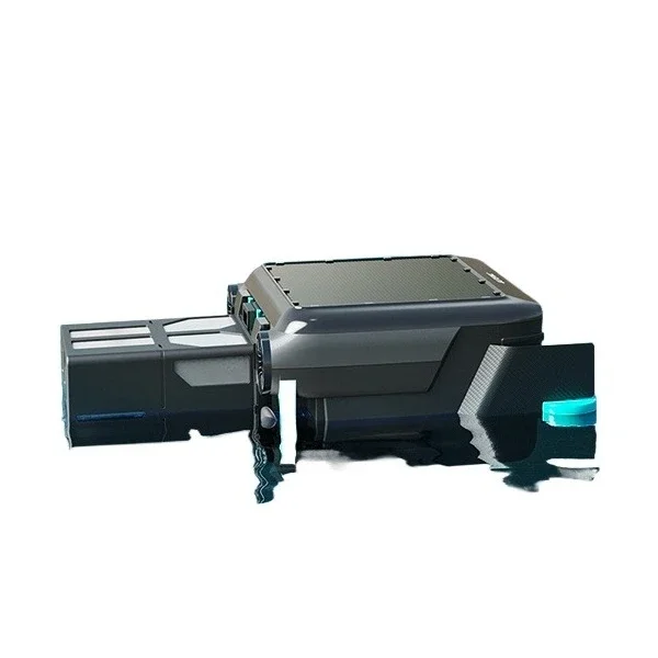 Robot Limpiafondos Automático para Piscinas con Carga Solar, Aspiradora Flotante para Piscinas, Skimmer de Limpieza de Piscinas