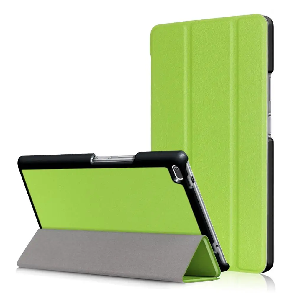 

Tablet Case for Lenovo Tab 4 8 TB-8504N TB-8504F Ultra Slim Tri-Folding PU Leather Stand Cover for Lenovo Tab4 8 TB-8504X Case