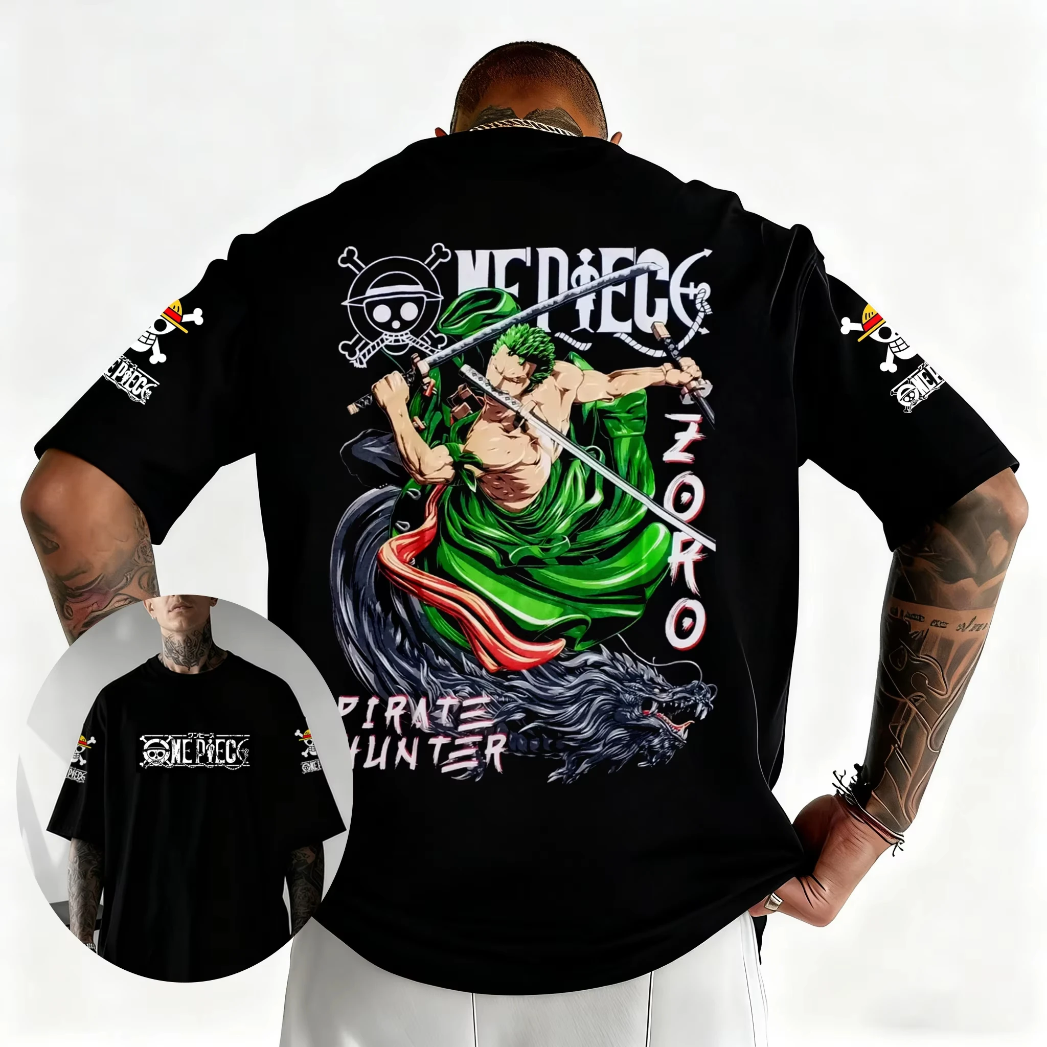 Summer Clothing Shops - T-shirt da uomo stampata One Piece