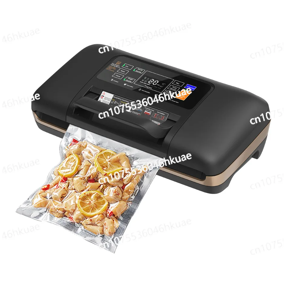 

SV639 Вакуумная машина для запечатывания Пластиковая машина для сухой и влажной запечатывания Бытовая машина для консервирования пищевых продуктов среднего размера