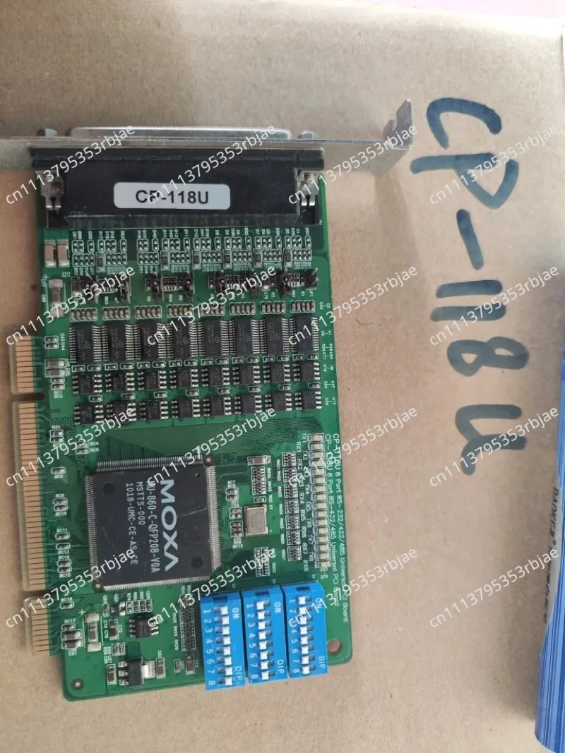 MOXA CP-118U 8-port multi serial port card RS232 422 485 PCI