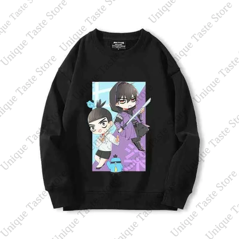 Sudadera de Anime Scissor Seven Killer Seven, jerséis con estampado de moda de dibujos animados, sudadera cómoda de alta calidad para otoño para hombres y mujeres
