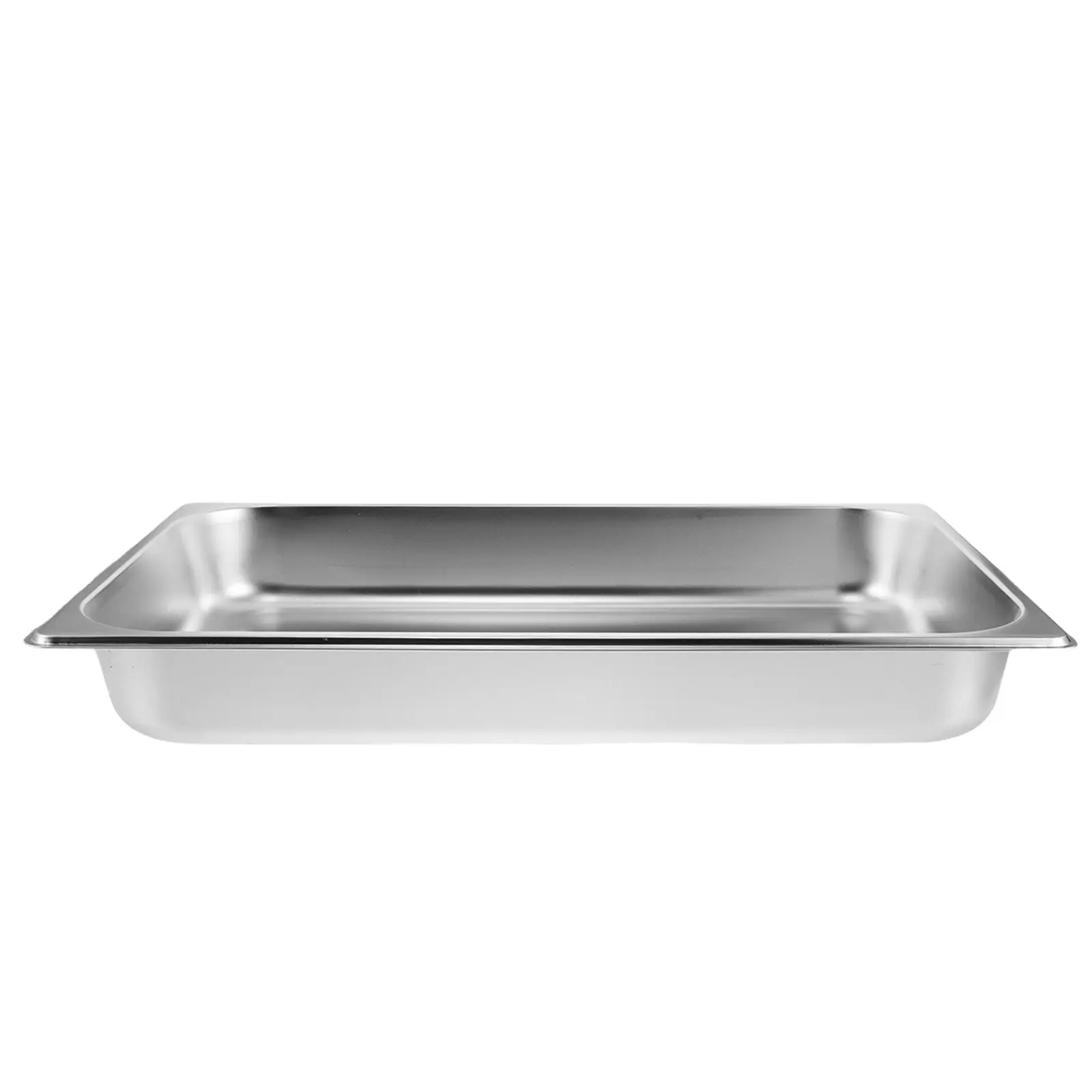 Stainless Steel Buffet Warmer Tray 20.8x12.7x2.5 Commercial Food Warming Pan Catering Serving Tray Hotel Restaurant Steam Table
