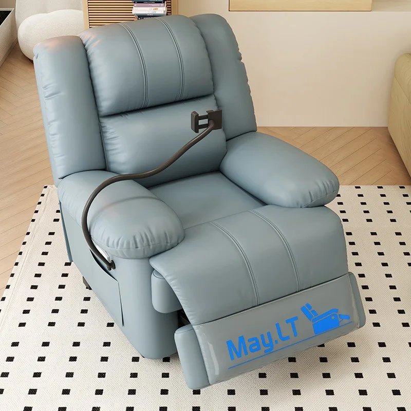 First-class space capsule sofa chair multifunctional single rotating massage chair balcony lazy recliner living room electric so
