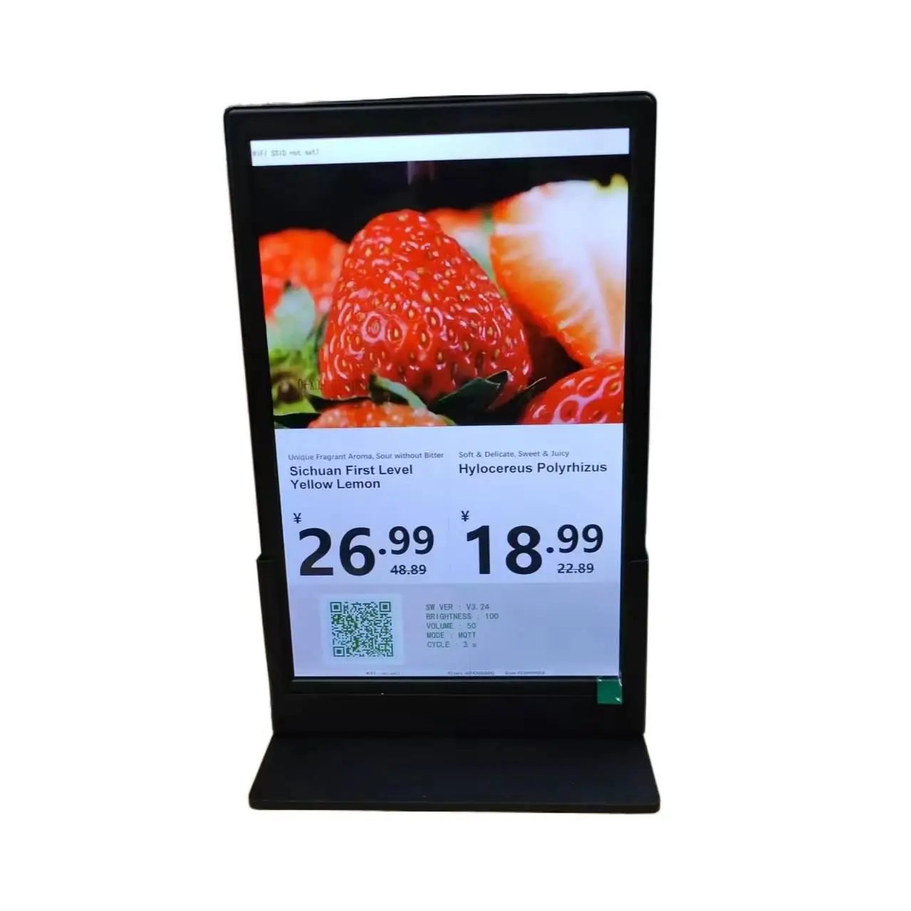 10.1-inch Electronic Price Tag Single & Double-Sided Display for Market Supermarket Store Products