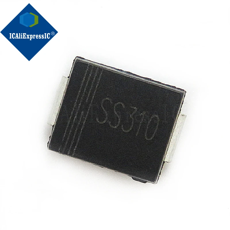 10pcs/lot 30BQ100TRPBF 30BQ100PBF SR3100 SS310 SMC 30BQ100 100V 3A V3J SMC/DO-214AB Best quality In Stock