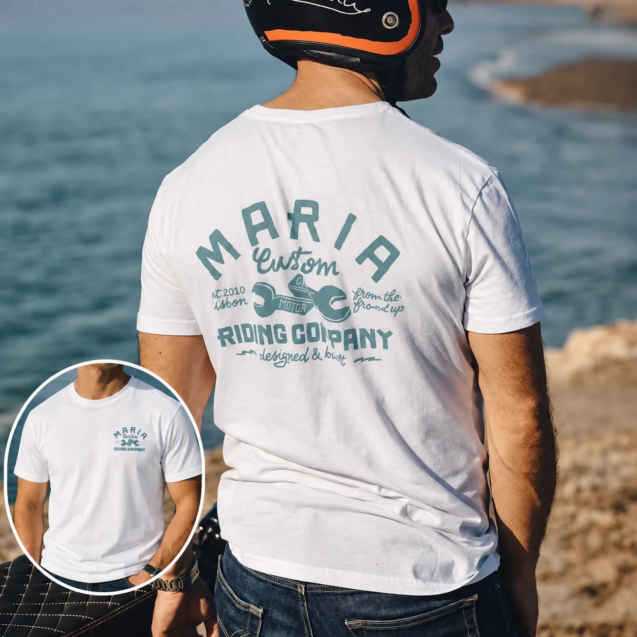 2026 Motocross Casual Retro T-shirt Motorcycle Sport Speed Conquer Men's women’s  Loose Breathable Sweat Absorbing Cotton Top