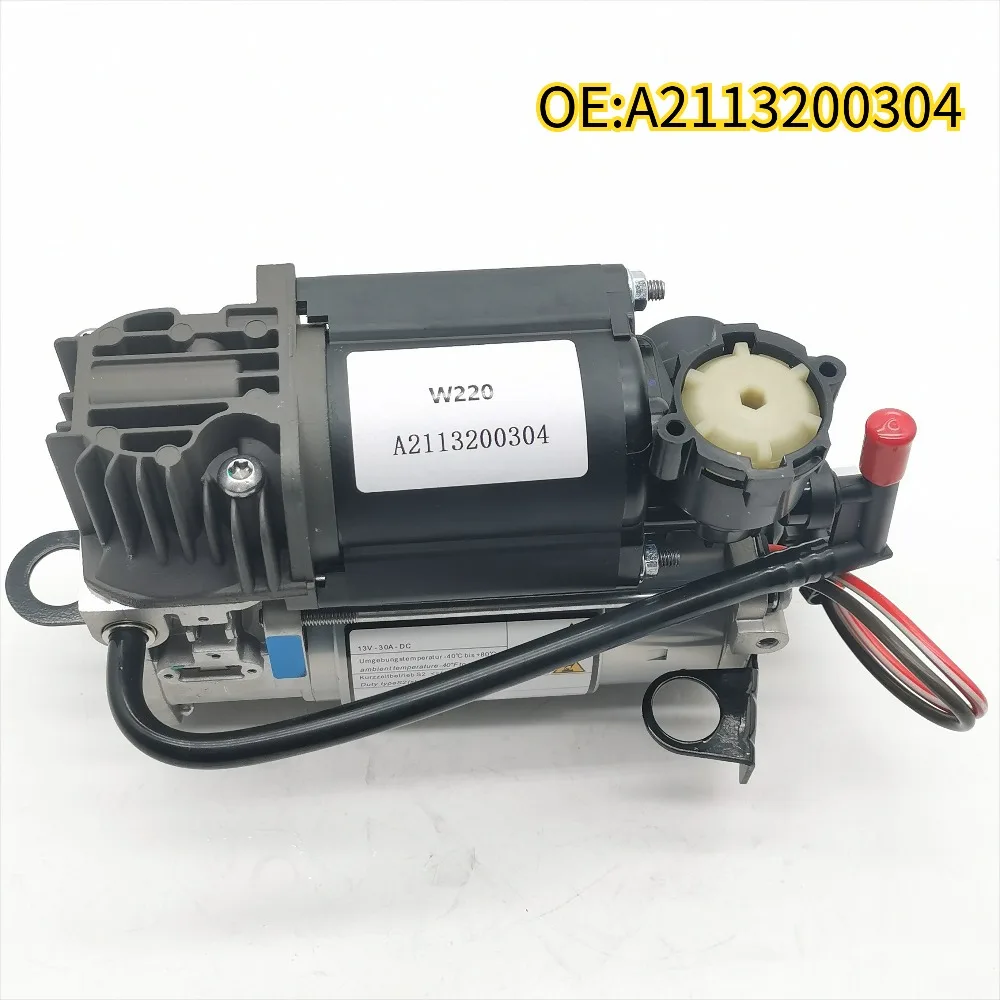 

High quality New For A2113200304 Luchtvering Compressor Airmatic Pomp Pak Voor Mercedes W220 W211 W219 05-09