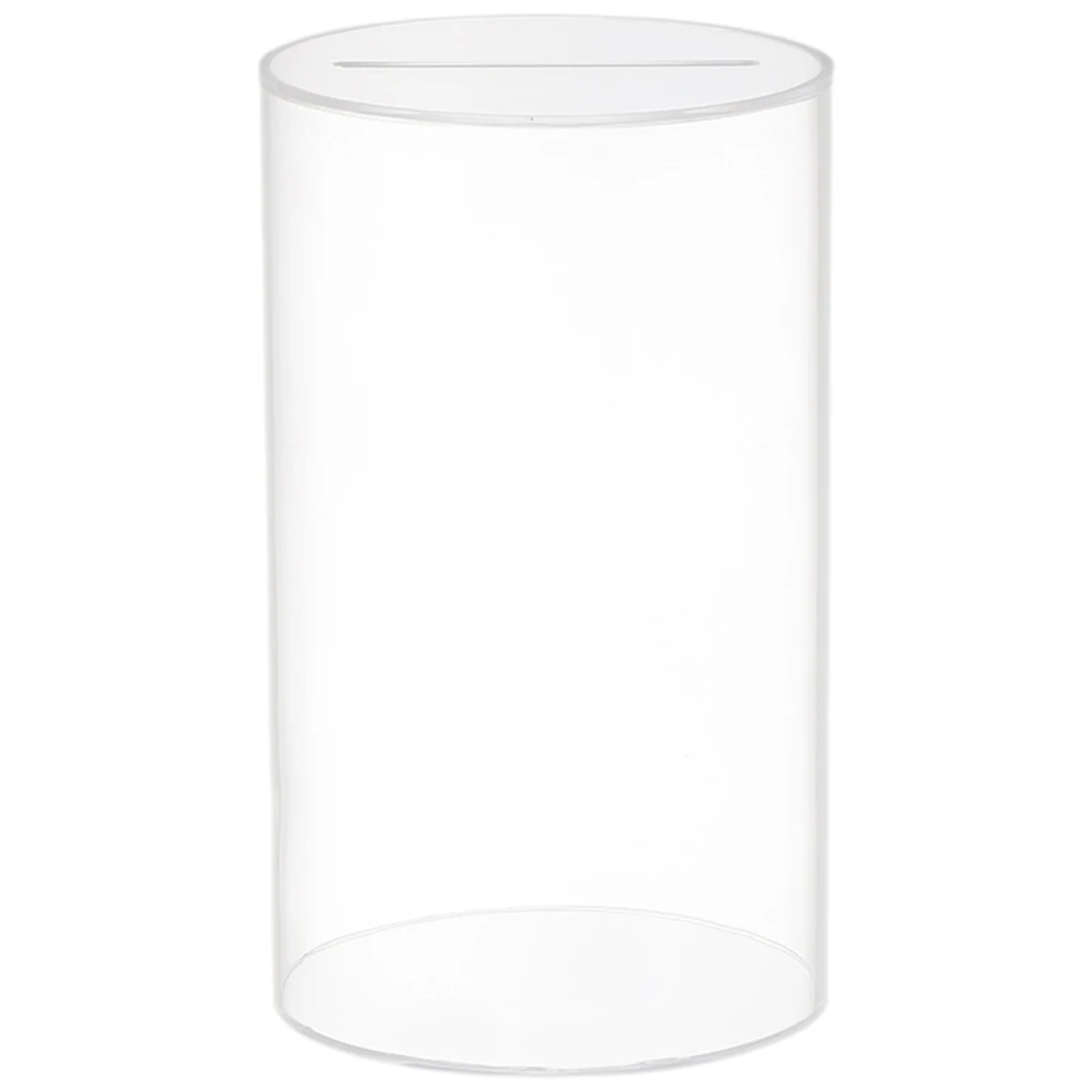 Acryl Spaarpot Helder Transparant Munt Opbergdoos Voor Kinderen Volwassenen Desktop Geldbesparende Pot Thuiskantoor Decoratie