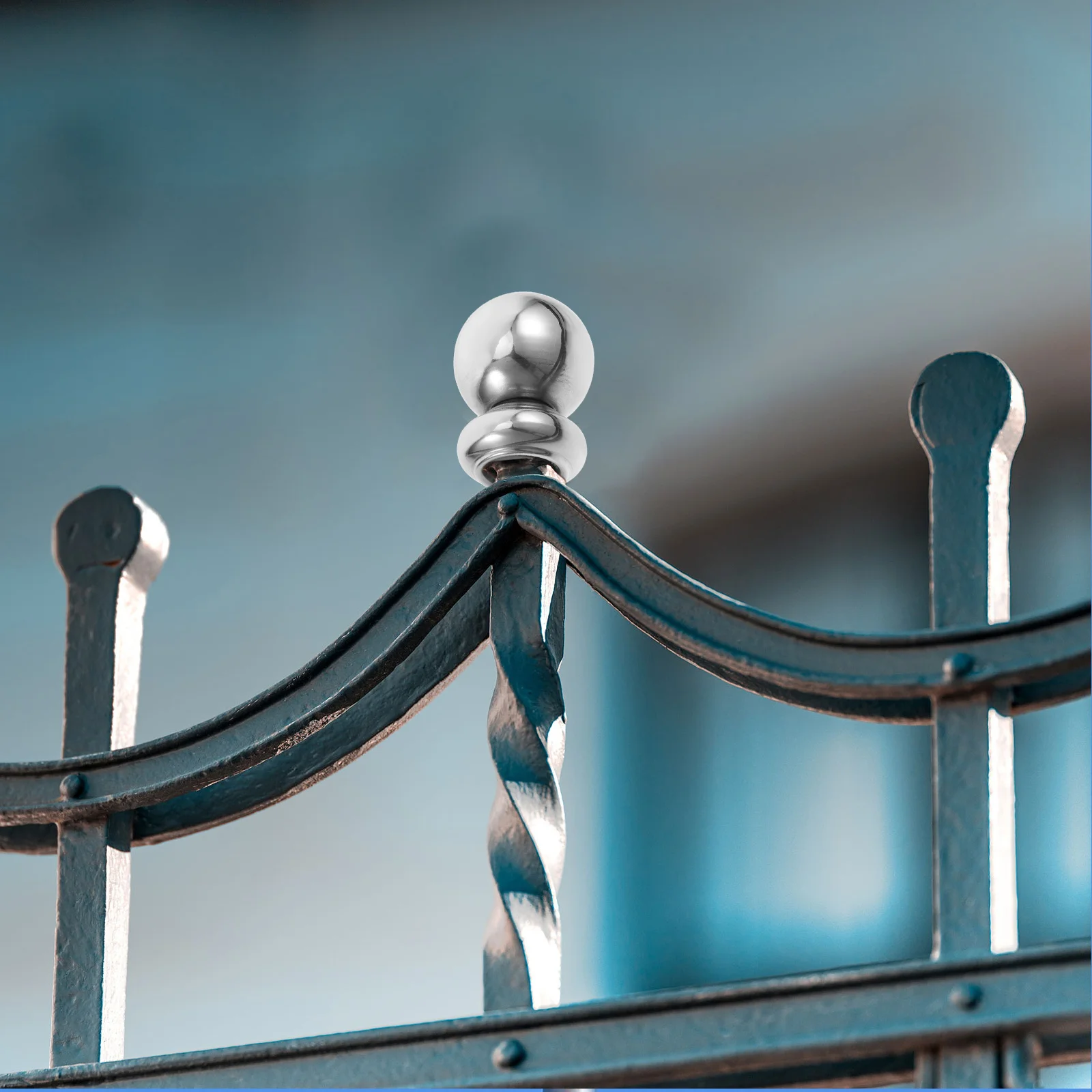 

Decorative Stainless Steel Railing Balls for Handrail Staircase Guardrail Post Cap Modern Finials Topper Replacement Heavy Duty
