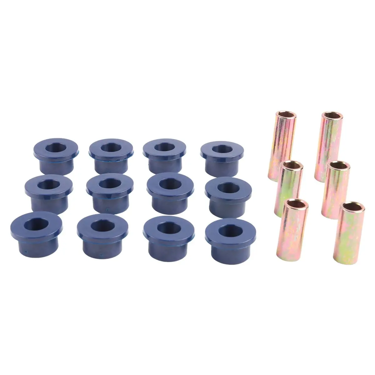 【STOCK】Front Lower Spring+Front Upper A Arm Suspension for Club Car Bushing Kits,Replace Bushings 1016346,1016349,1016350,Blue