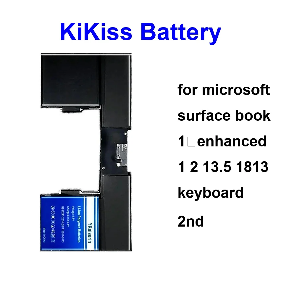 

For Microsoft Surface Book 1（enhanced 1 2 13.5 1813 Keyboard 2ND G3HTA048H (1832 Battery